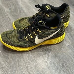 Men’s Nike Black and Yellow shoes